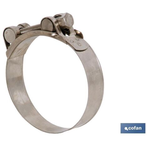 Fascetta stringitubo cofan super inox 304 a-2 alta pressione resistente corrosione