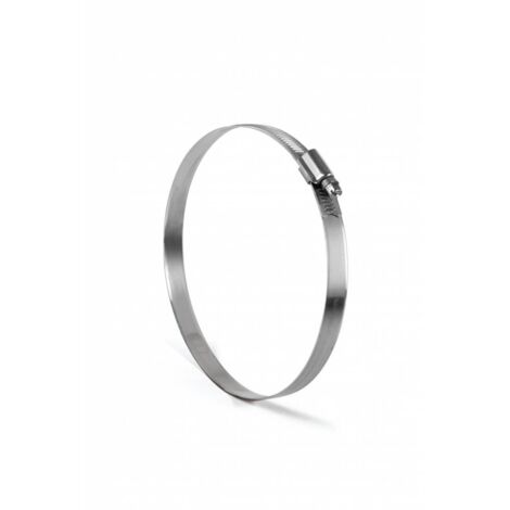 FASCETTA STRINGITUBO  W4 AISI 304 BANDA 9 90/110 MM - 25 pezzi