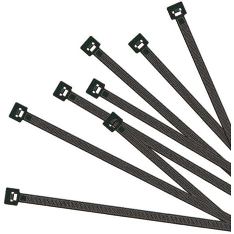 Fascette 200x25mm 100 pezzi nere