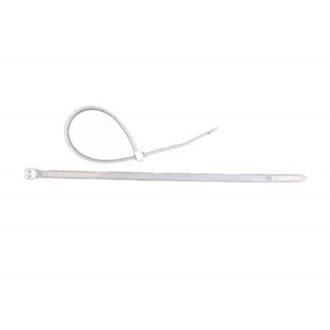 Fascette 3,5x140 100 pz bianco - electraline