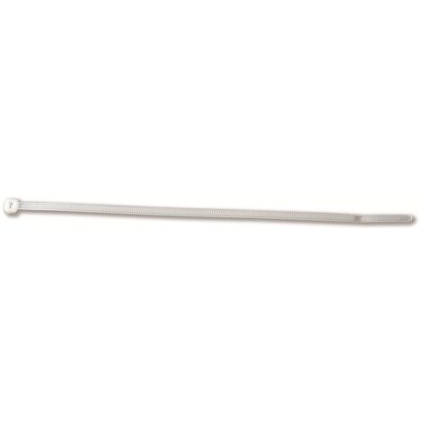 Fascette 4,5x280 100 pezzi bianco - electraline
