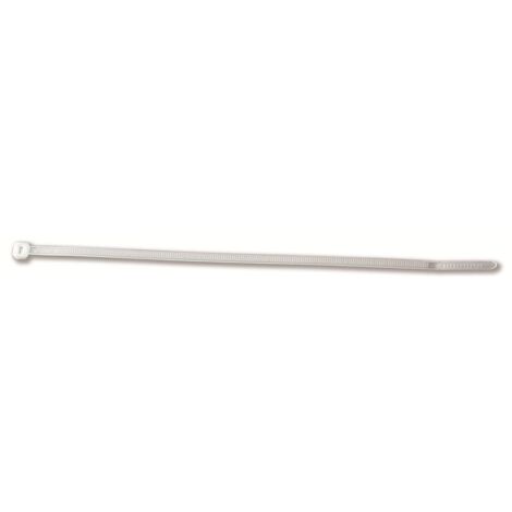 Fascette 4,8x250 100 pz bianco - electraline