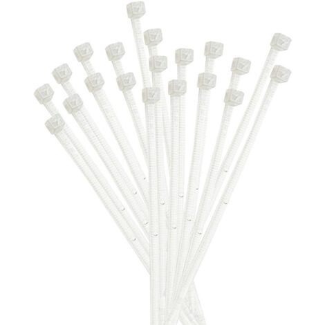 FASCETTE CABLAGGIO mm. 2,6x160 BIANCHE