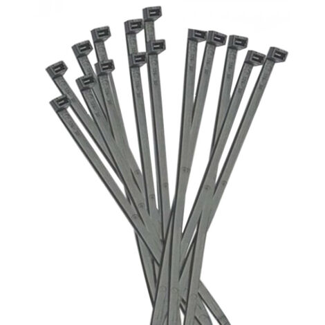 Fascette di cablaggio Elematic plastica 200x2,6mm 100 pezzi nere 5307C