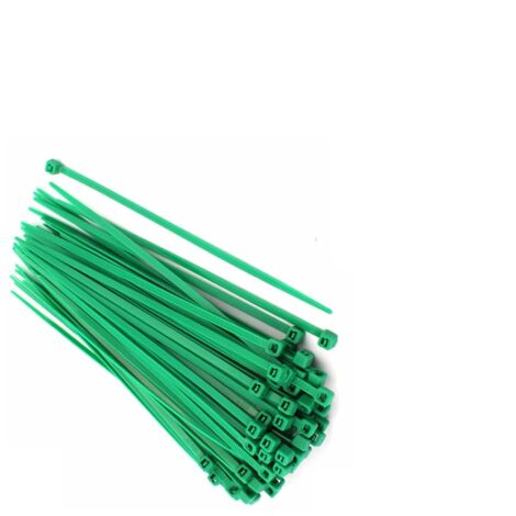 Fascette di cablaggio verde 4 x 200 mm - 30 pz