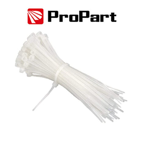 Fascette elettricista nylon 3,6x100mm Bianco 100pz