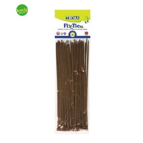 Fascette fix-tie marrone 29 cm