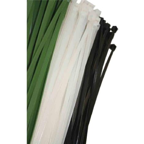Fascette in Nylon EDM 48300 Bianco Naturale 380 x 4,8 mm 300 x 4,8 mm (100 Unità)