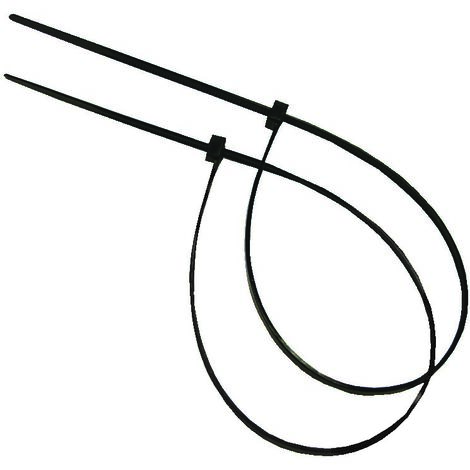 Fascette nylon nero 200x2,6 (conf.100pz)