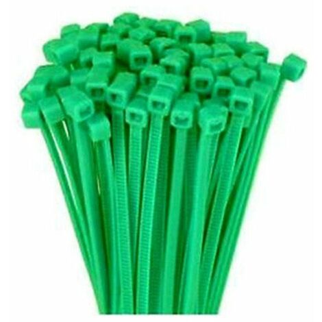 FASCETTE NYLON VERDI IN CONFEZIONE  - mm.3,5x140 - FER 252874 - PEZZI 100