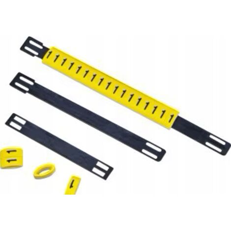 Fascette per cavi MS-135mm 10 pezzi fascette in plastica