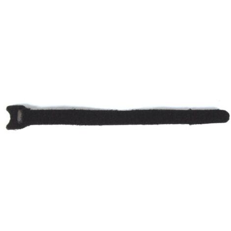 Fascette per cavi nere con gancio e anello - 125 x 300 mm 10 pezzi