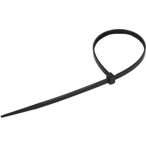 Fascette stringicavo, 100 pezzi, in nylon nero, 4,8160 mm - SMAND48160NZ