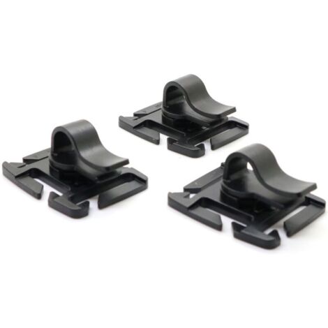 fascette stringitubo Molle rotanti per zaino con sacca idrica, compatibili con cinghie a rete da 20 e 25 mm.