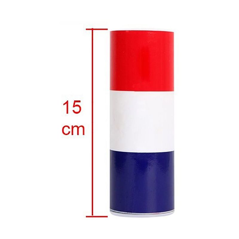 Image of Stickerslab - Fascia adesiva lucida bandiera Francese per carrozzeria auto - 15cm Misura - 150mm(15cm) x 1 Metro