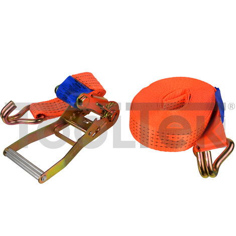 FASCIA CINGHIA A CRICCHETTO DI ANCORAGGIO 5ton 10mt G02360