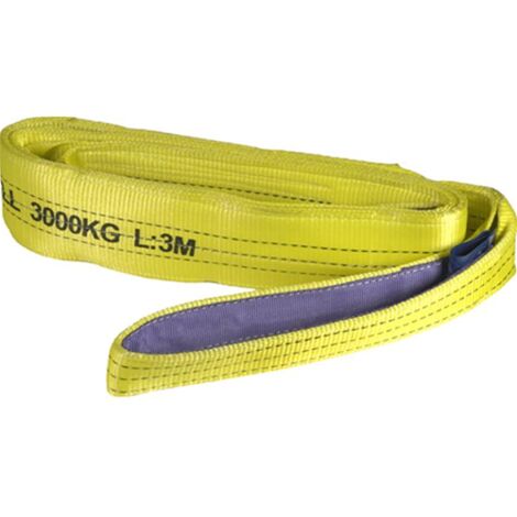 Fascia Di Sollevamento 3000Kg Giallo 3Mt Maurer Plus
