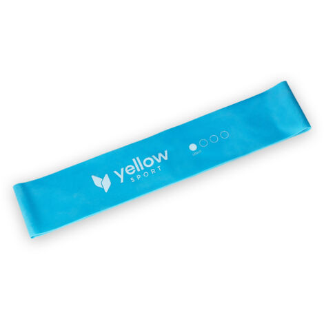 Fascia elastica per esercizi yellowLOOP Band - blu, resistenza 1-5 kg