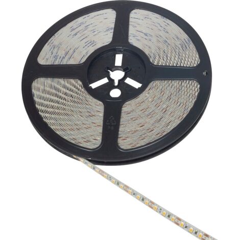 Fascia LED Tudo bianco neutro 12 V 9,6 W/m L.5000mm P.8mm