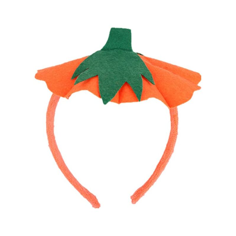 Fascia per capelli con fibbia a testa di zucca in