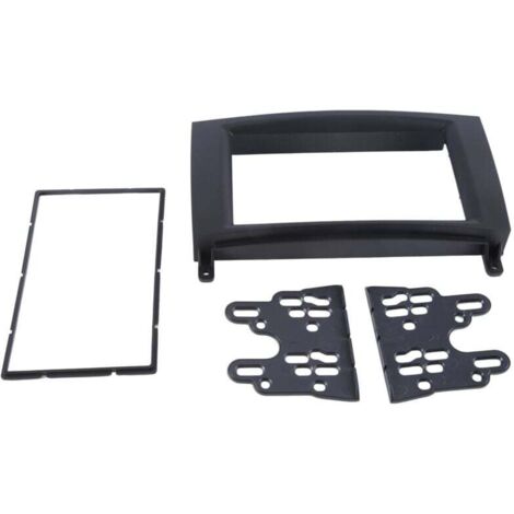 Fascia Radio 2 Din pour W169 W245 W639 W906 Sprinter B160 B170 B200 Cadre de Garniture Tableau Bord sur Panneau Audio StéRéO