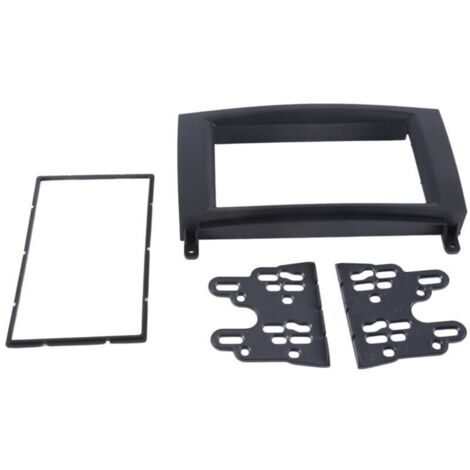 Fascia Radio 2 Din pour W169 W245 W639 W906 Sprinter B160 B170 B200 Cadre de Garniture Tableau Bord sur Panneau Audio StéRéO