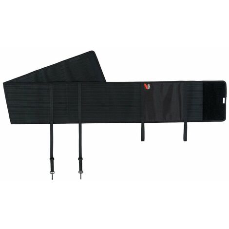 Fascia Zandonà anti-fiaccatura rinforzata a elevata capacità traspirante: S 110-120 cm, Nero