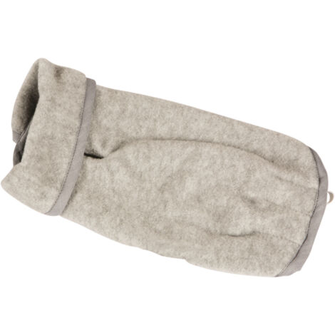 Fashion Dog Fleece-Hundemantel - Grau - 27 cm