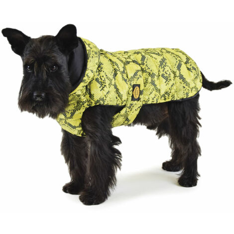 Fashion Dog gesteppter Regenmantel für Hunde - 36 cm