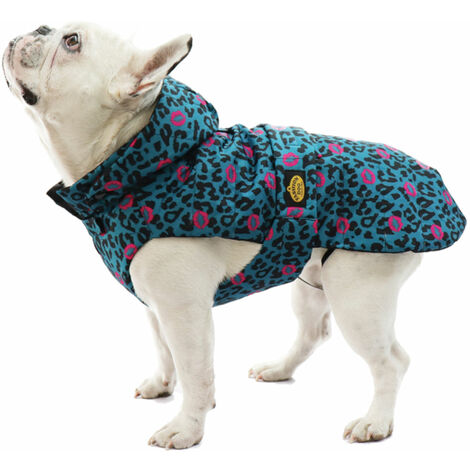 Fashion Dog Hunde-Steppmantel für Mops und Bulldogge - 36 cm