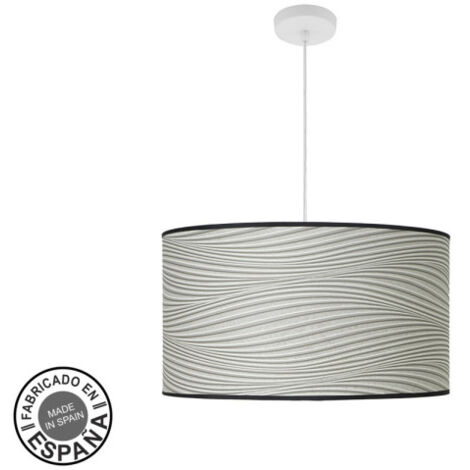 Fashion Pendelleuchte 3xe27 weiß/weiß grau regx50x50cm mit Diffusor