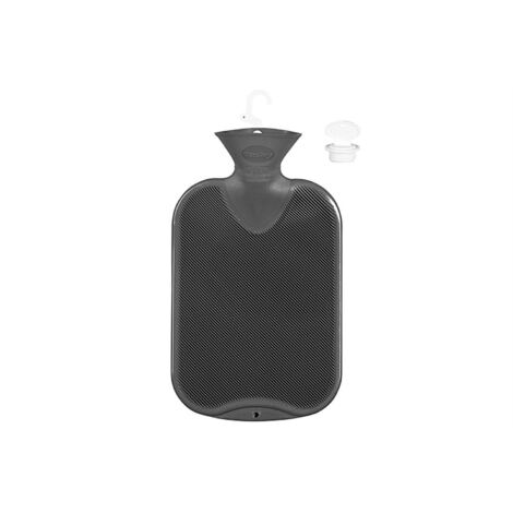 fashy Wärmflasche Halblamelle 2 l anthrazit