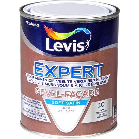 Fassadenfarbe Expert soft satin 1l weiß