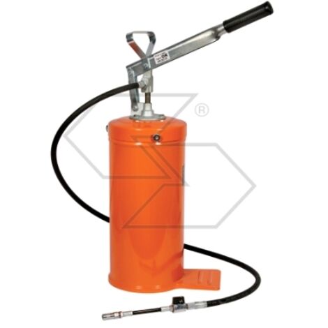 Fasspumpe für Schmierfett 8Kg 140x420mm mit Gummischlauch 1,5m Schlauch 130mm