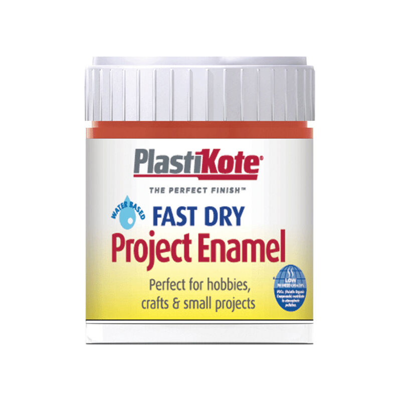 Plastikote - 440.0000013.067 Fast Dry Enamel Paint B13 Bottle Insignia Red 59ml PKTB13W