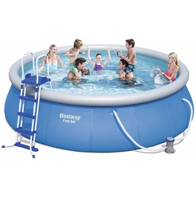 Fast Set Pool Piscine Autoportante Bestway 457 X 122 Cm Sw1959