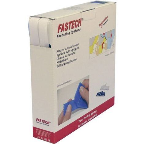 FASTECH® B20-SKL000025 Klettband zum Aufkleben Hotmelt Haft- und Flauschteil (L x B) 25000 mm x 20 m