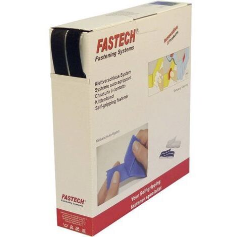 FASTECH® B20-SKL999925 Klettband zum Aufkleben Hotmelt Haft- und Flauschteil (L x B) 25000 mm x 20 m