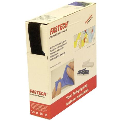 fastech B25 SKL02999910 ruban adhésif noir 25 mm 10 m
