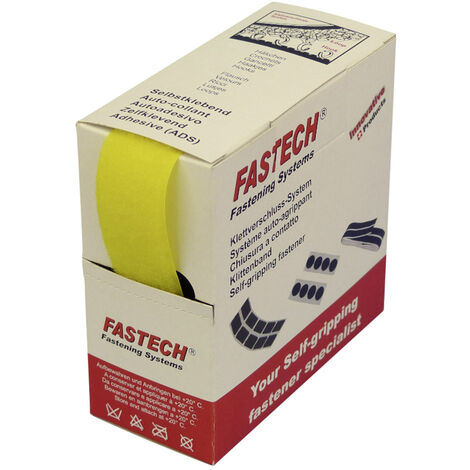 FASTECH® B30-STD-L-020805 Klettband zum Aufnähen Flauschteil (L x B) 5 m x 30 mm Gelb 5 m