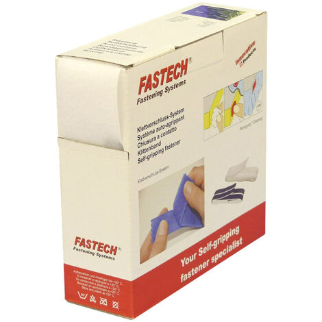 FASTECH® B50-STD-L-000010 Klettband zum Aufnähen Flauschteil (L x B) 10 m x 50 mm Weiß 10 m