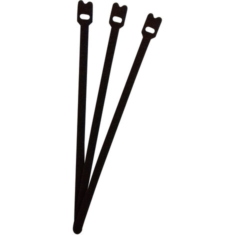 FASTECH® ETK-7-200-9999  Klettkabelbinder zum Bündeln Haft- und Flauschteil (L x B) 200 mm x 7 mm Sc
