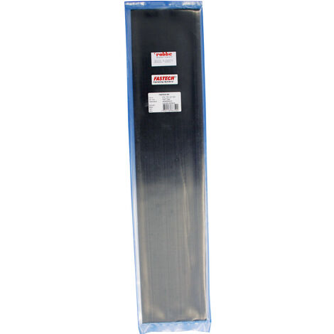 FASTECH® T02-107-500 Klettband zum Aufkleben Hotmelt Flauschteil (L x B) 500 mm x 100 mm Schwarz 1 S