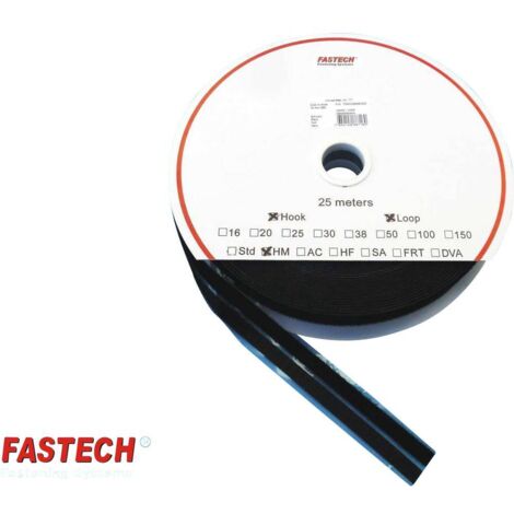 fastech T0401099990325 ruban auto-agrippant noir 10 mm