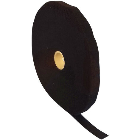FASTECH® T0603099991125  Klettband zum Bündeln Haft- und Flauschteil (L x B) 25000 mm x 30 mm Schwar
