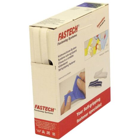 Fastechr B10-SKL000010 bande auto-agrippante blanc 10 mm