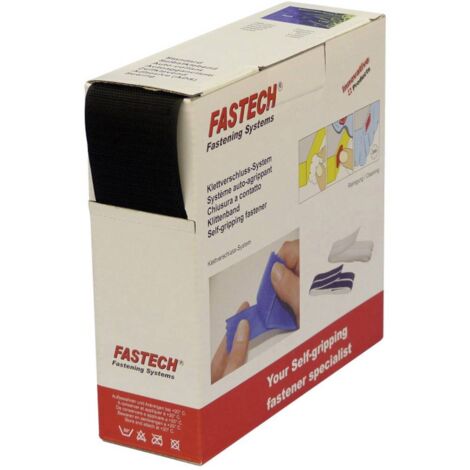 Fastechr B50-STD-H Nastro autoadesivo nero 50 mm x 10 m