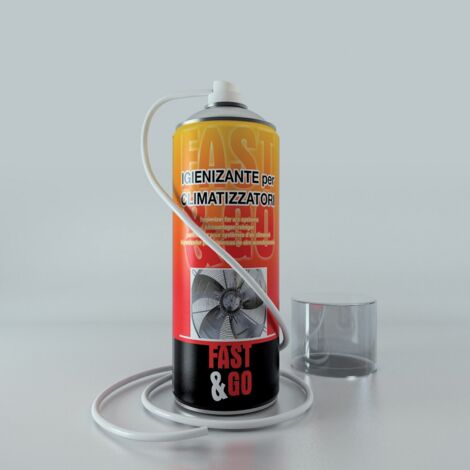 Fast&Go 400 ml spray igienizzante per condizionatori climatizzatori auto