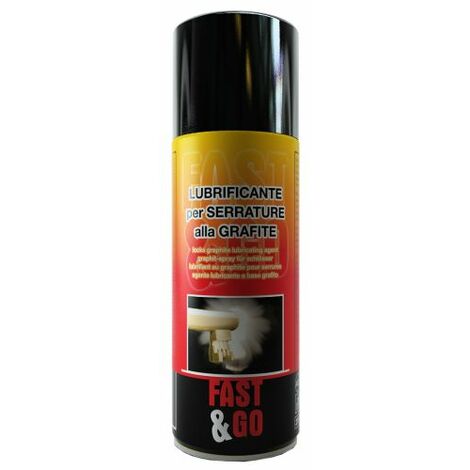 FASTGO LUBRIFICANTE SERRATURE ALLA GRAFITE 200 ML 12 PZ