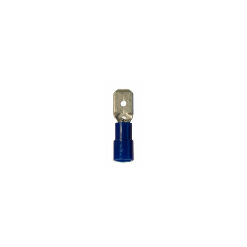 

Faston Blue 6.35 Insulated Male Electrical Lug (Set of 25)